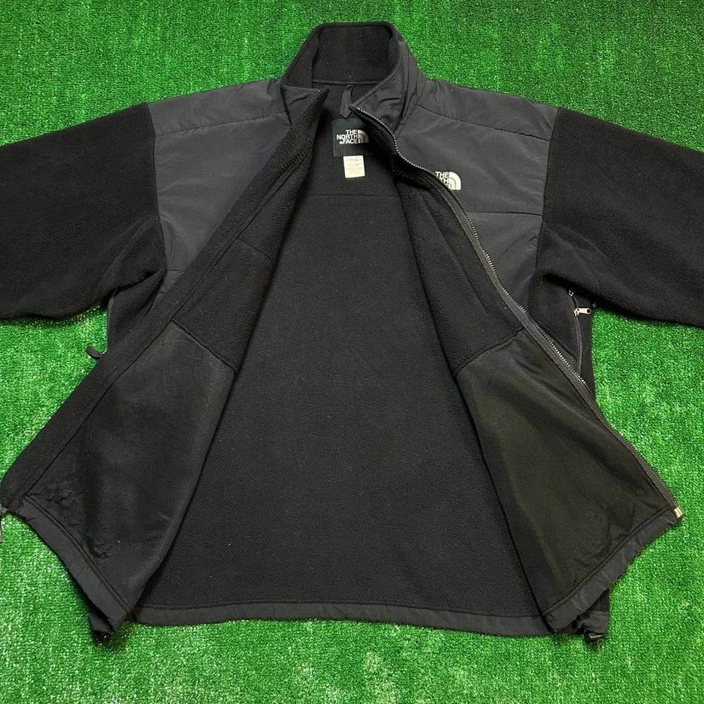The North Face Denali Fleece Jacket Full Zip Polartec Black XXL